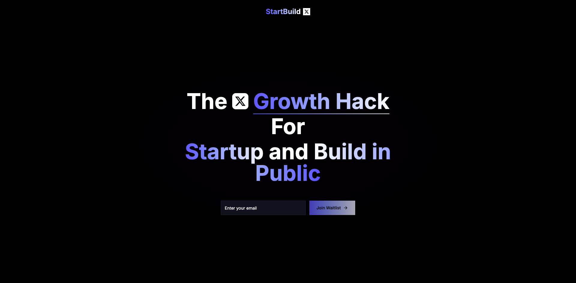 StartBuildX